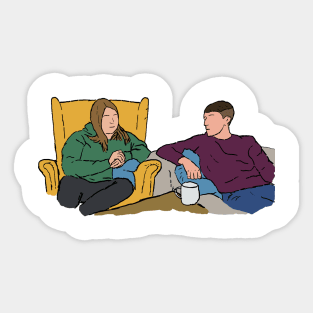 Gogglebox Sophie and Pete Sticker